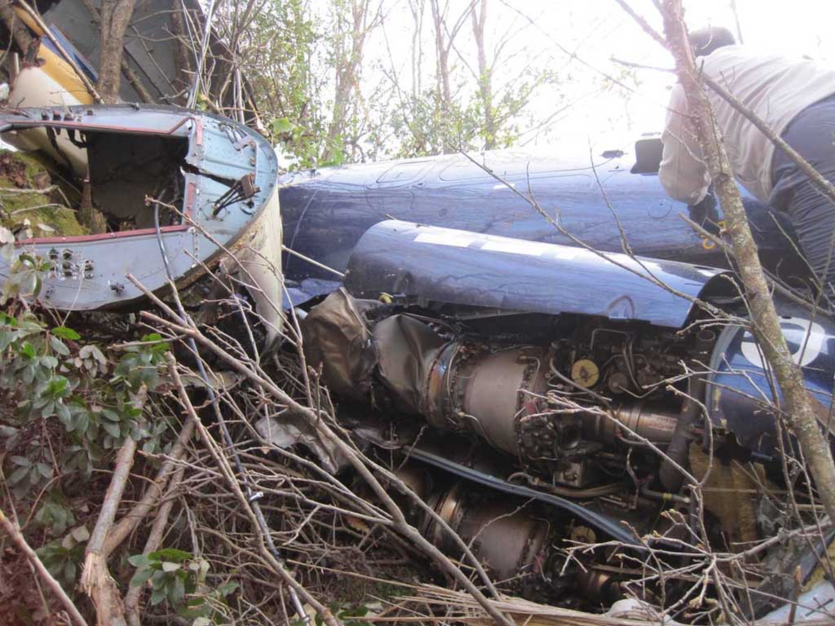 Bursa'da Düşen Helikopter Enkazında İnceleme Tamamlandı