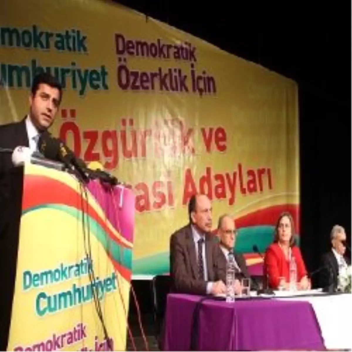 Bdp\'nin Destekleyeceği Adayların Yaş Ortalaması 48