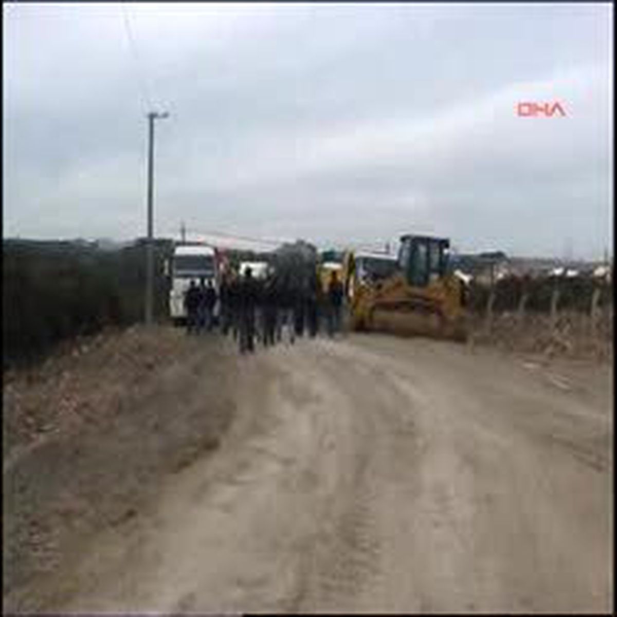 Hafriyatçılara Ait 600 Civarında Kamyon Kontak Kapattı