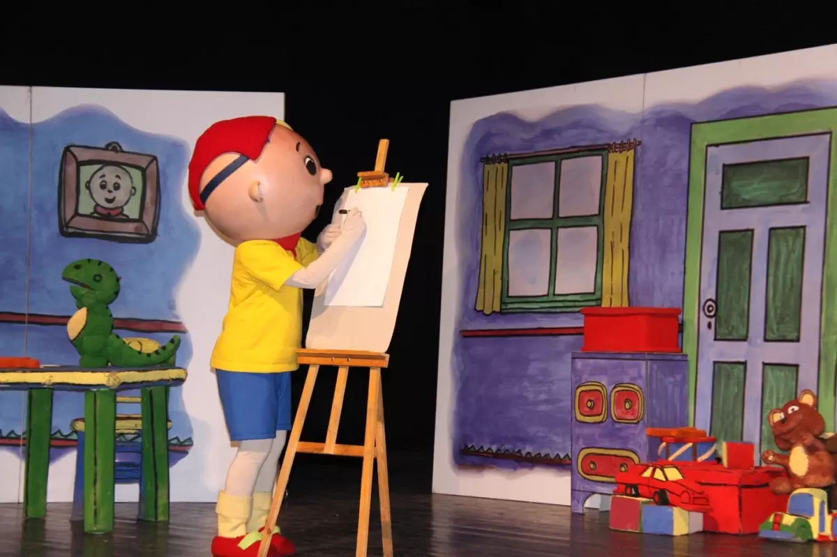 Rize’de Caillou Heyecanı