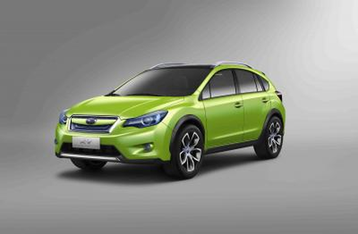 Subaru Crossover Xv Concept\'i Shanghai\'de Tanıttı.