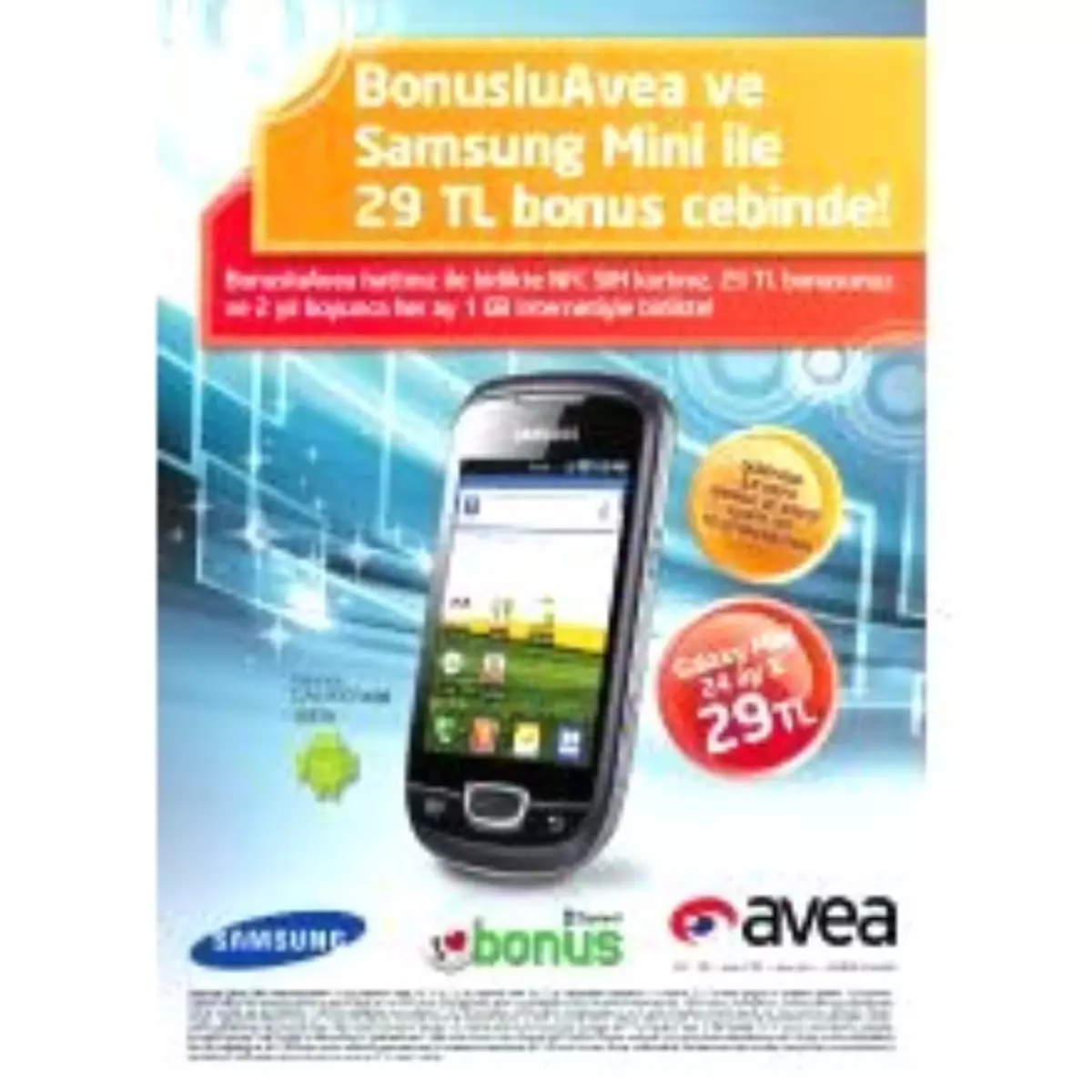Avea\'dan Özel Galaxy Mini Kampanyası!