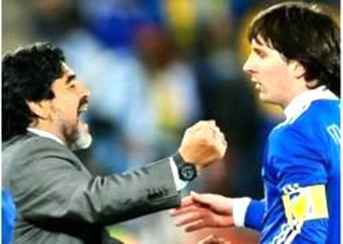 Maradona'dan Messi Açılımı!