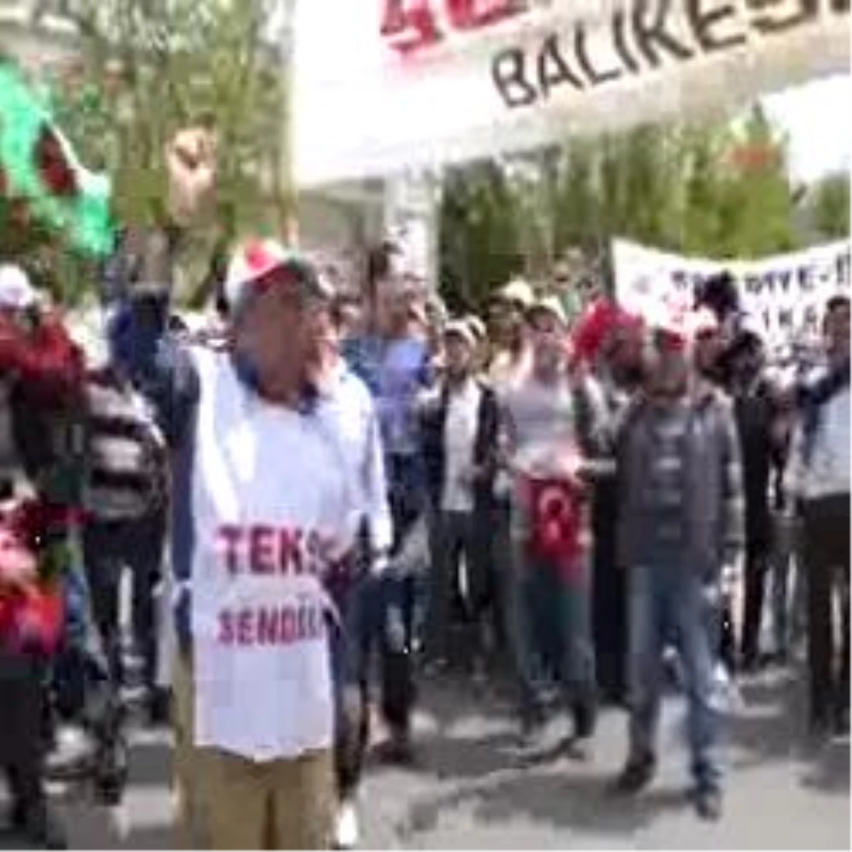 Balıkesir\'de 1 Mayıs Coşkusu