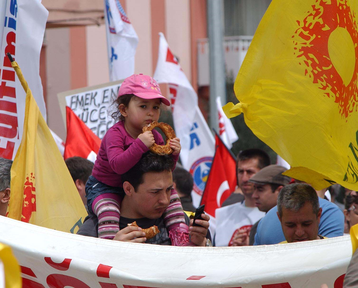 Balıkesir'de Coşkulu 1 Mayıs