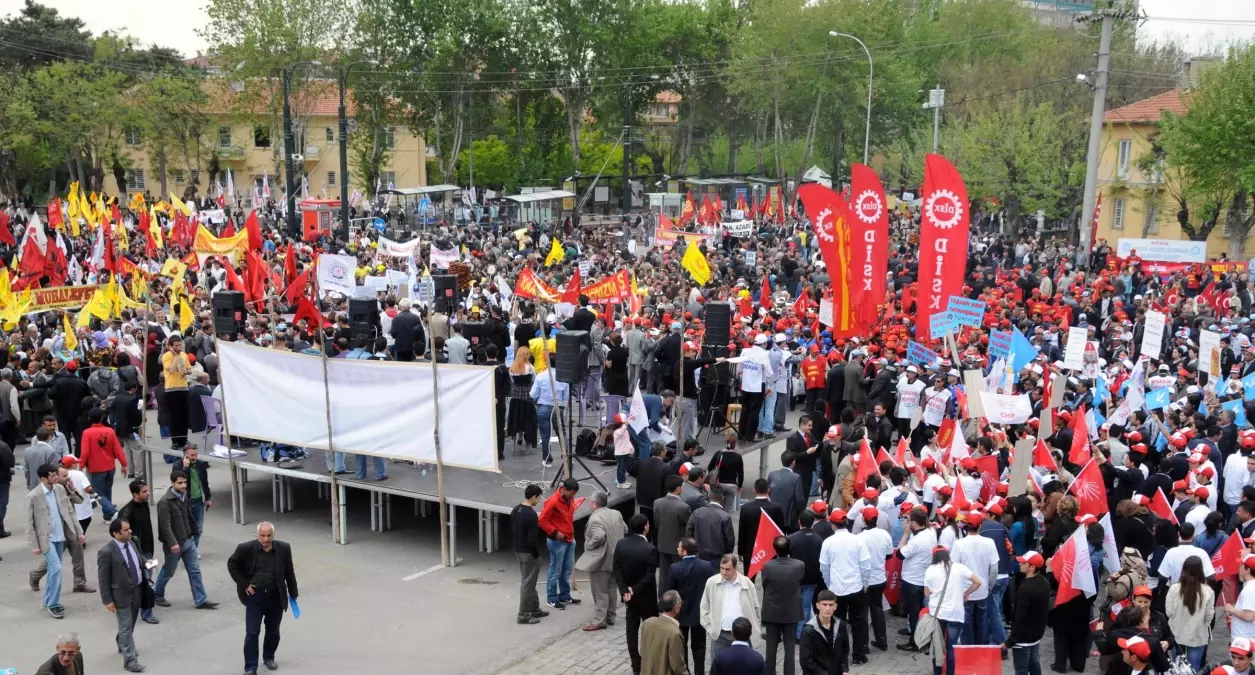 Gaziantep'te Coşkulu 1 Mayıs