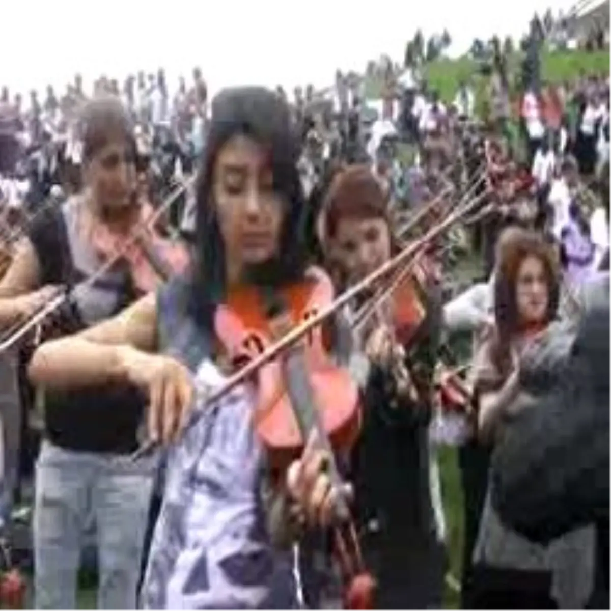 Roman Keman Orkestrası Rekor Peşinde