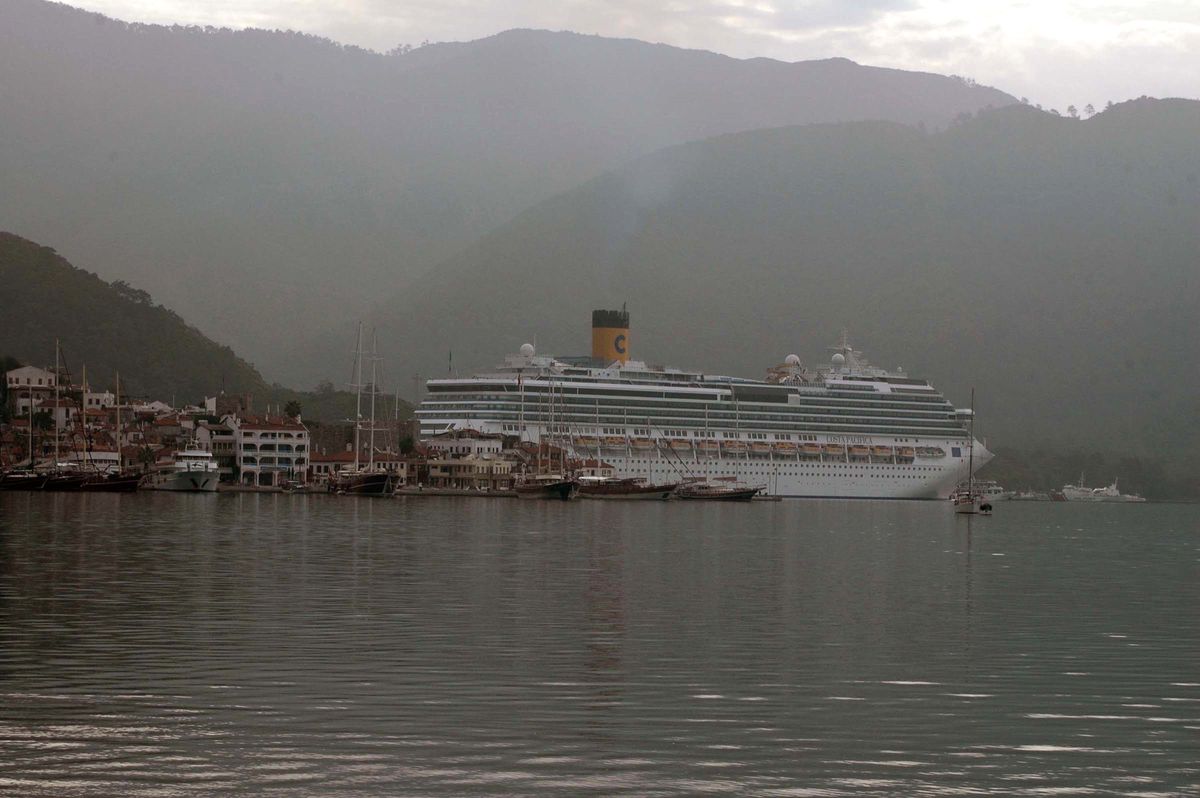 'Costa Pacifica' 3 Bin 500 Yolcusuyla Marmaris'te