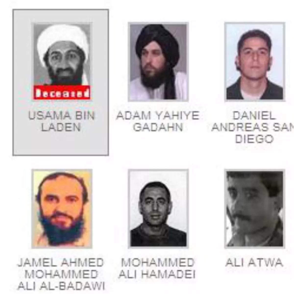 İşte En Çok Aranan Teröristler