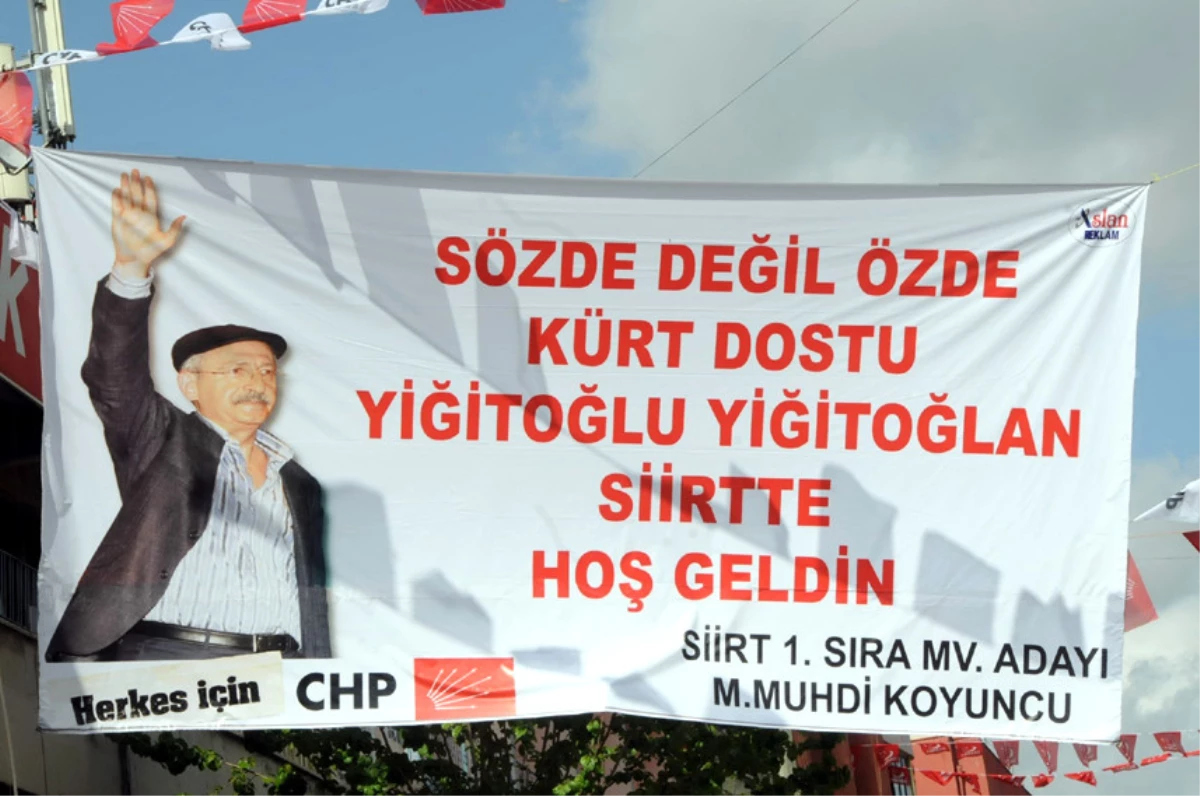 Kılıçdaroğlu: Siirt\'in Başına Talih Kuşu Değil, Akbaba Kondu