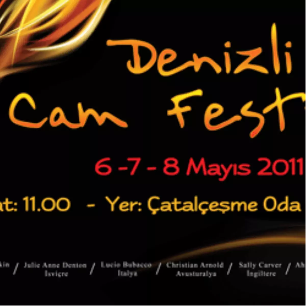 Türkiye’nin İlk Cam Festivali Başlıyor