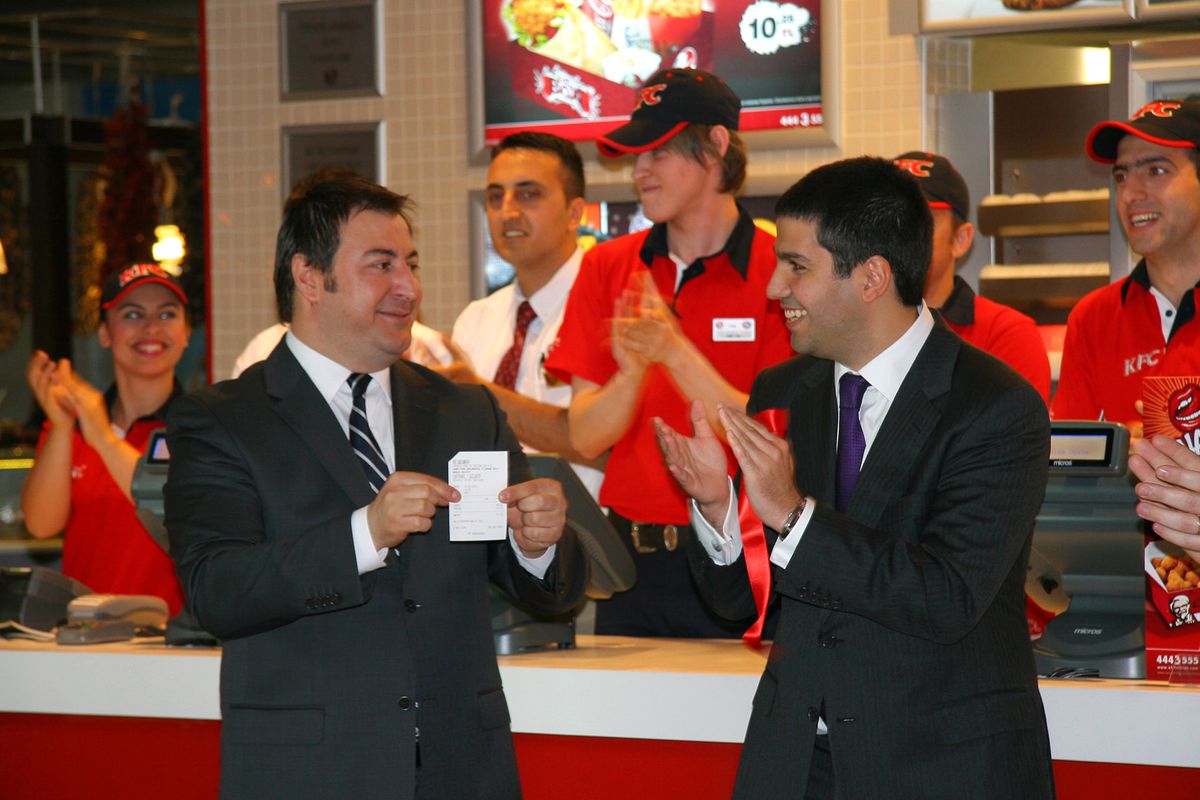 KFC lezzeti Gaziantep’te