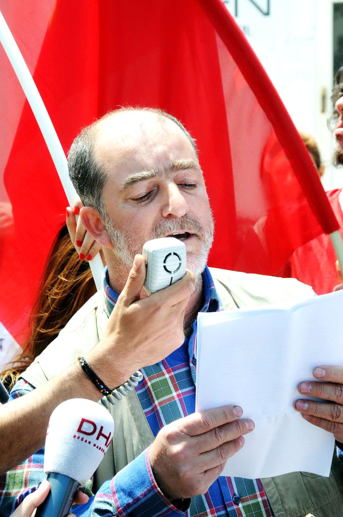 Tkp'lilerden ABD Savaş Gemisi Önünde Eylem
