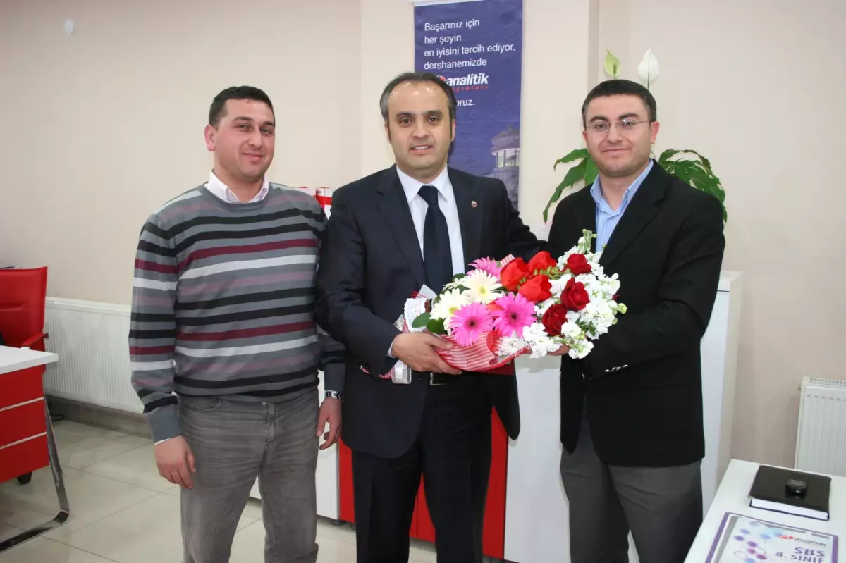 Başkan Aktaş\'tan Dershanelere Ziyaret