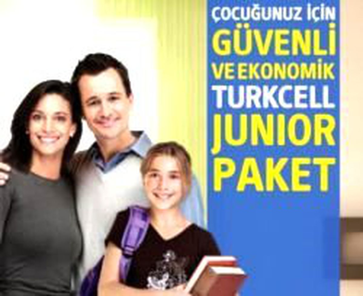Turkcell\'den Çocuklara Yönelik Junior Paket!