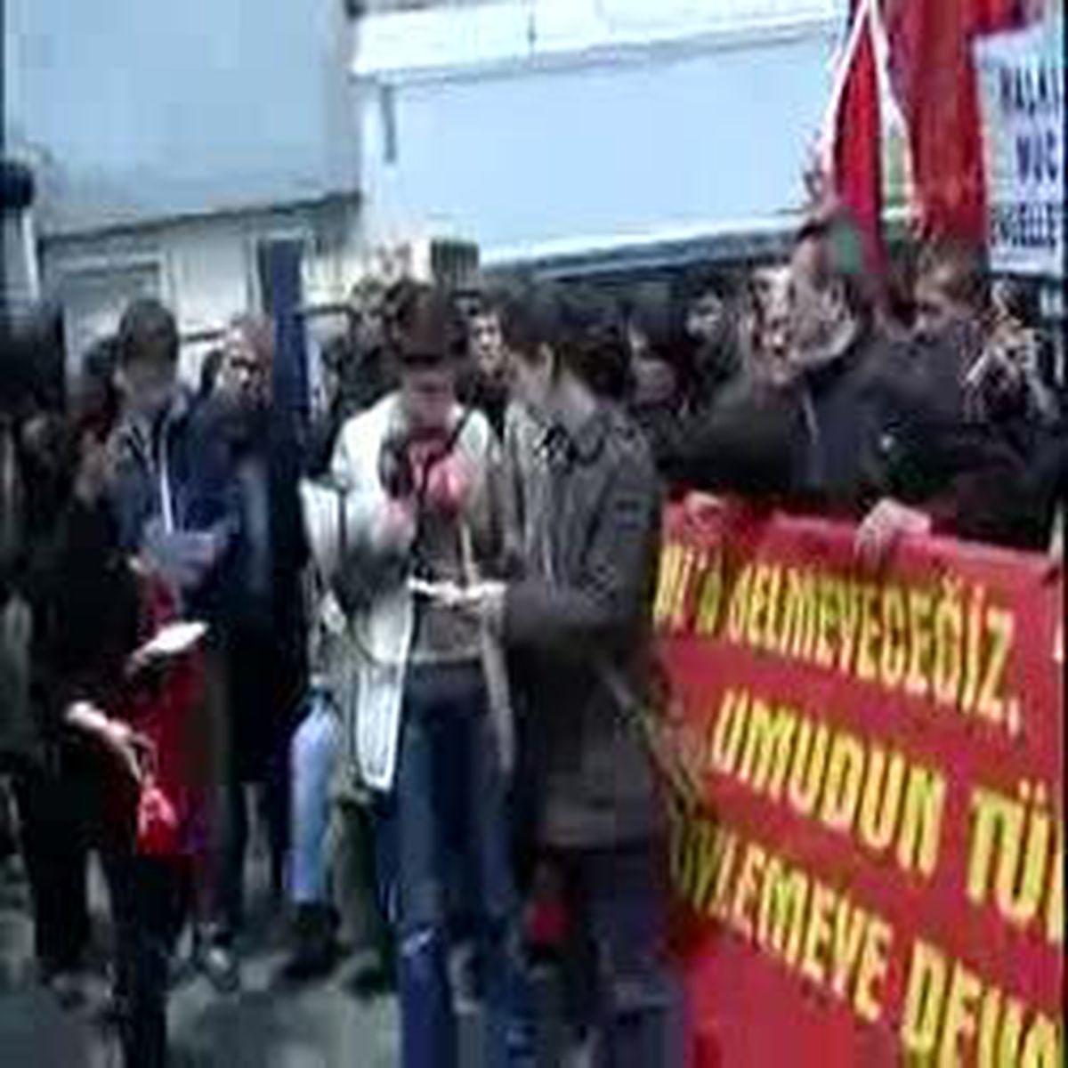 Adliye Önünde Protesto