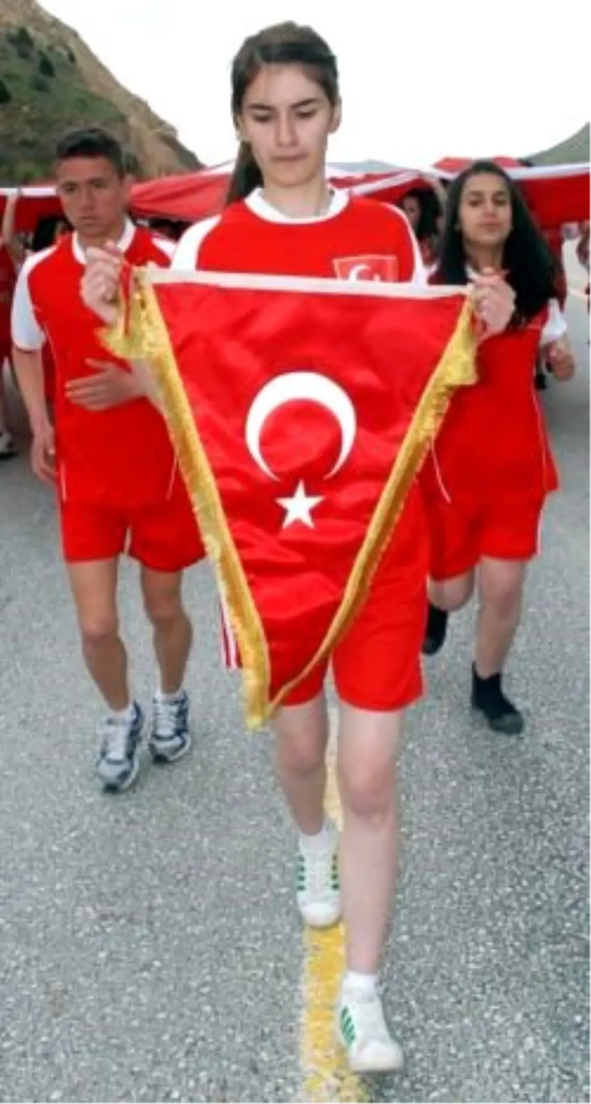 \'sevgi Bayrağı\' Erzurum\'da