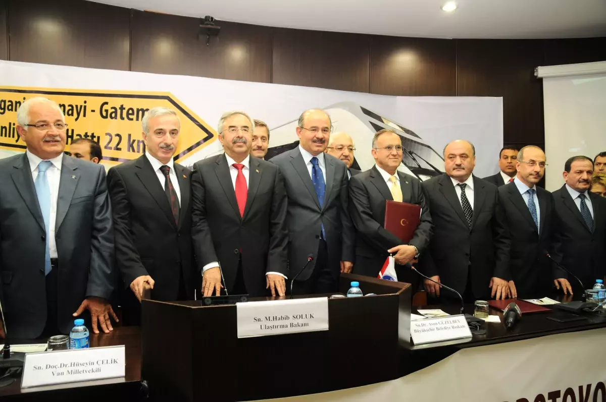 Büyükşehir Belediyesi İle Tcdd Arasında Gaziray Protokolü İmzalandı