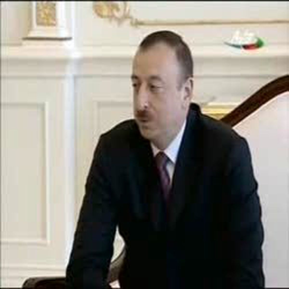 Aliyev Eldar ve Nigar'ı Kabul Etti