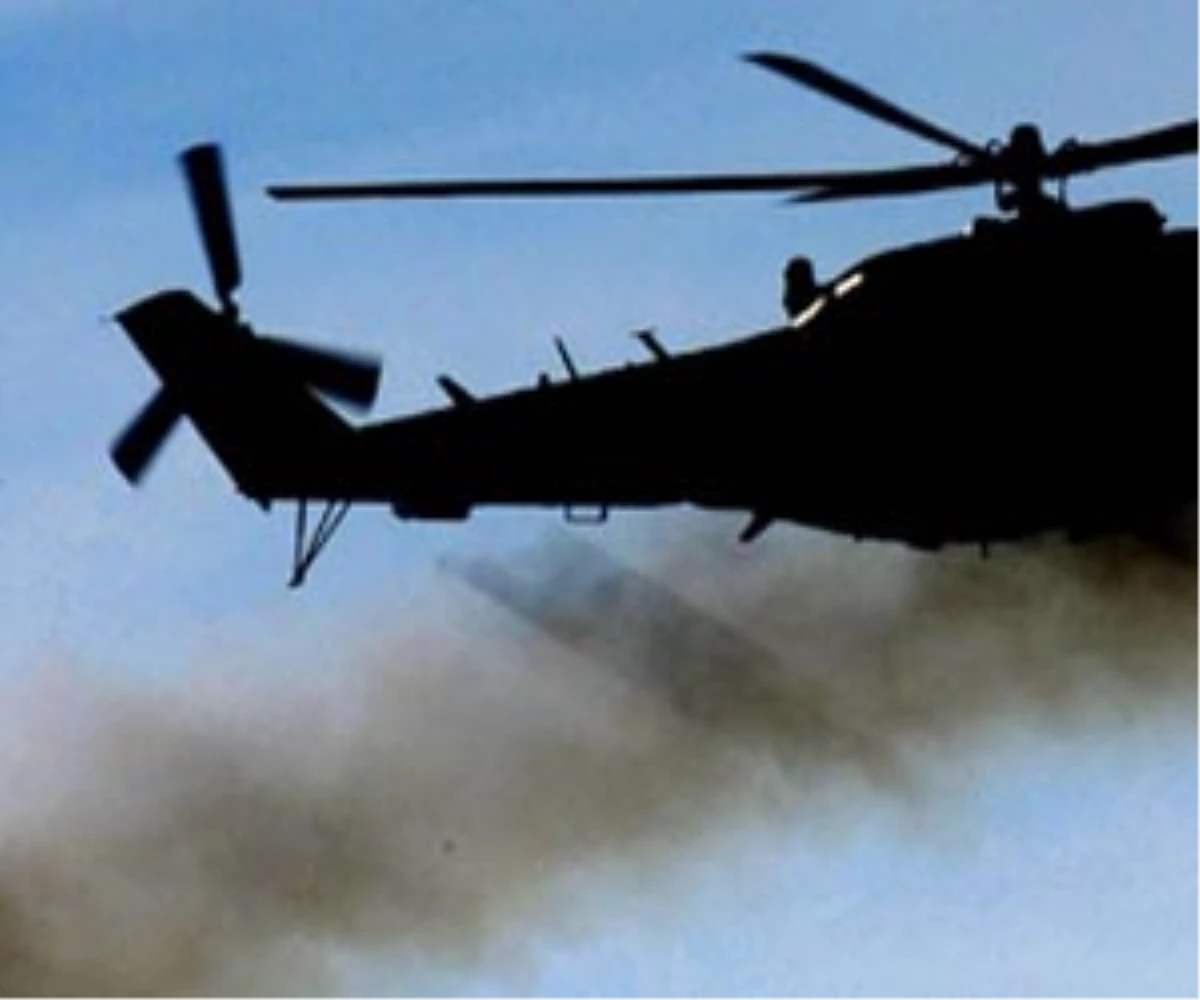 Beykoz\'da Polis Helikopterinin Düşmesi