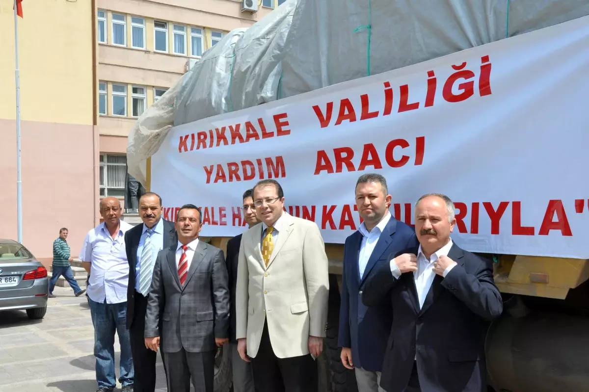 Kırıkkale\'den Deprem Bölgesine 20 Tonluk Yardım