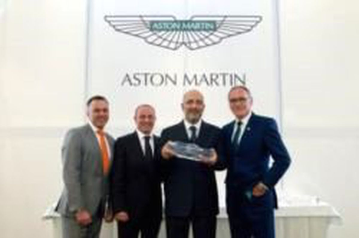 Aston Martin Türkiye'ye Pazarlama Ödülü