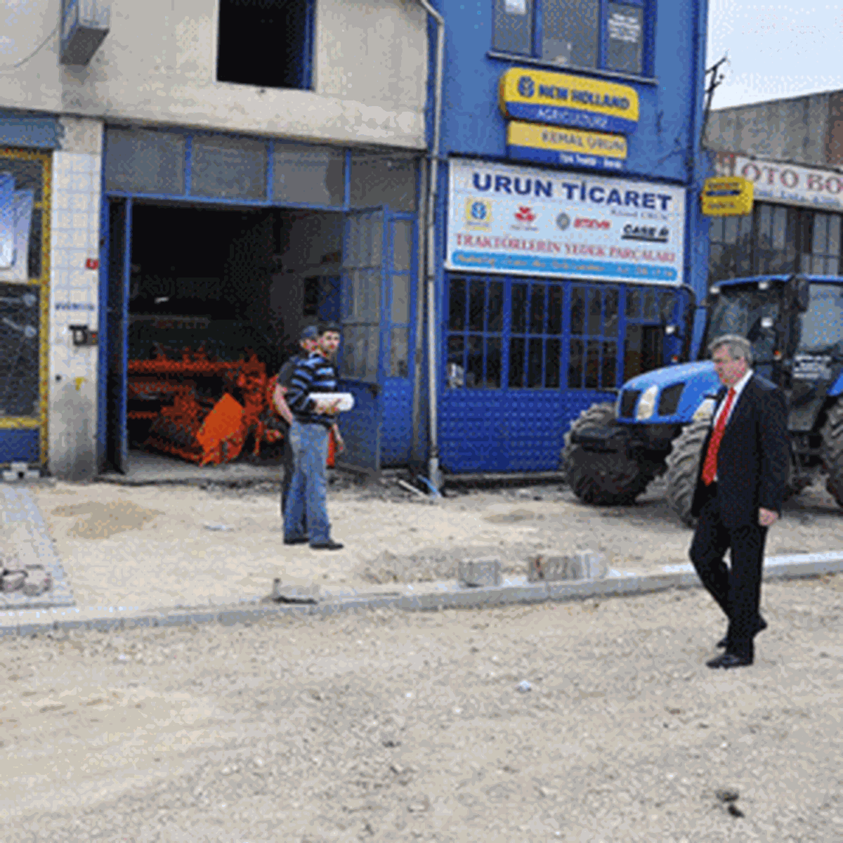 Çatalca Oto Sanayi Sitesinde Hummalı Çalışma