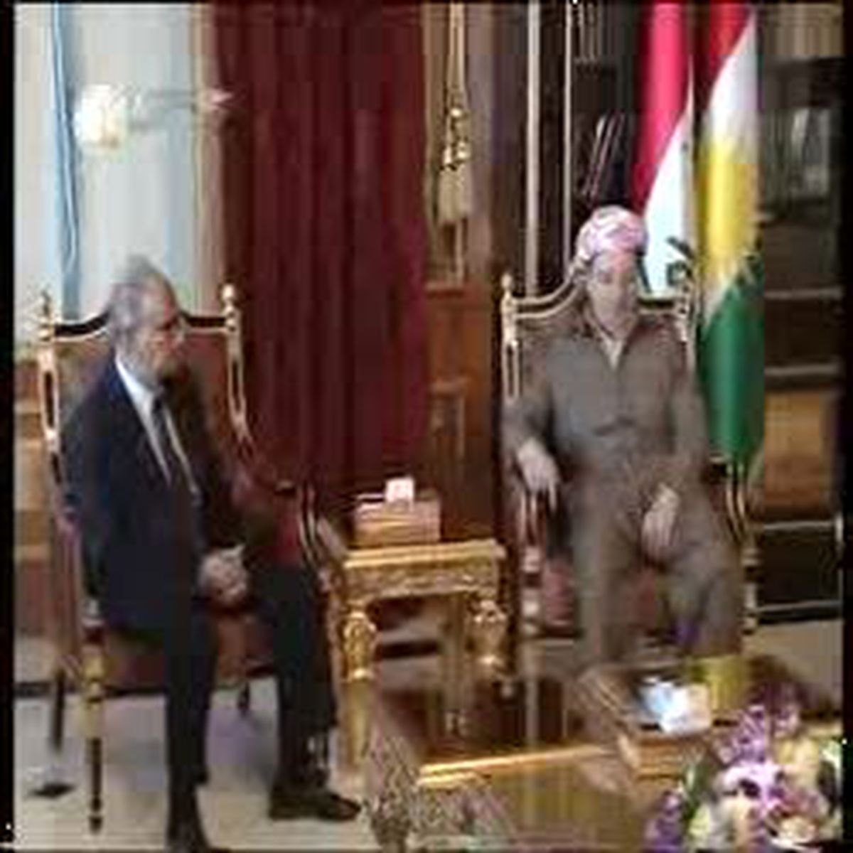 DTK Heyeti Barzani İle Görüştü