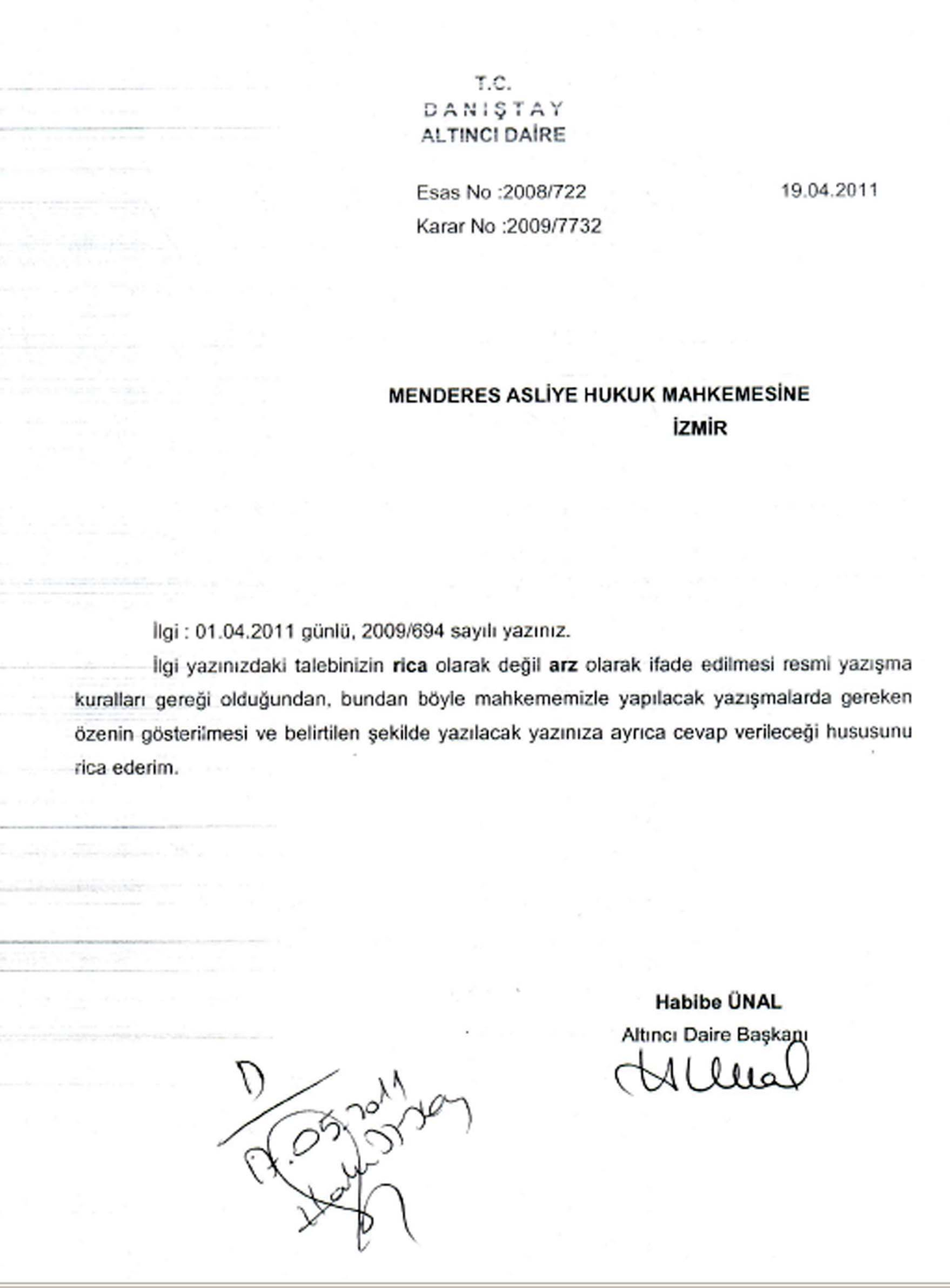 Efemçukuru Davasında 'Arz-Rica' Tartışması