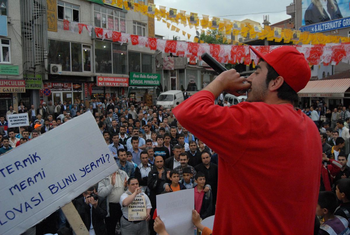 Dilovası'nda 'Termik Santrala Hayır' Protestosu