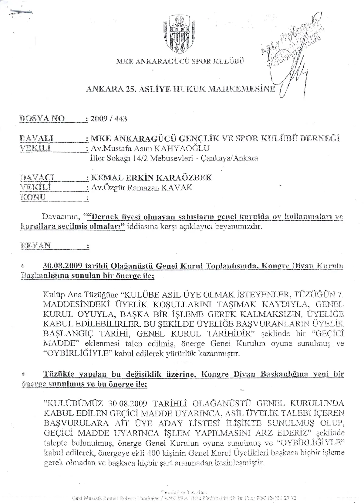 Şahin Ulu\'dan Ankaragücü ile İlgili Yeni İddialar