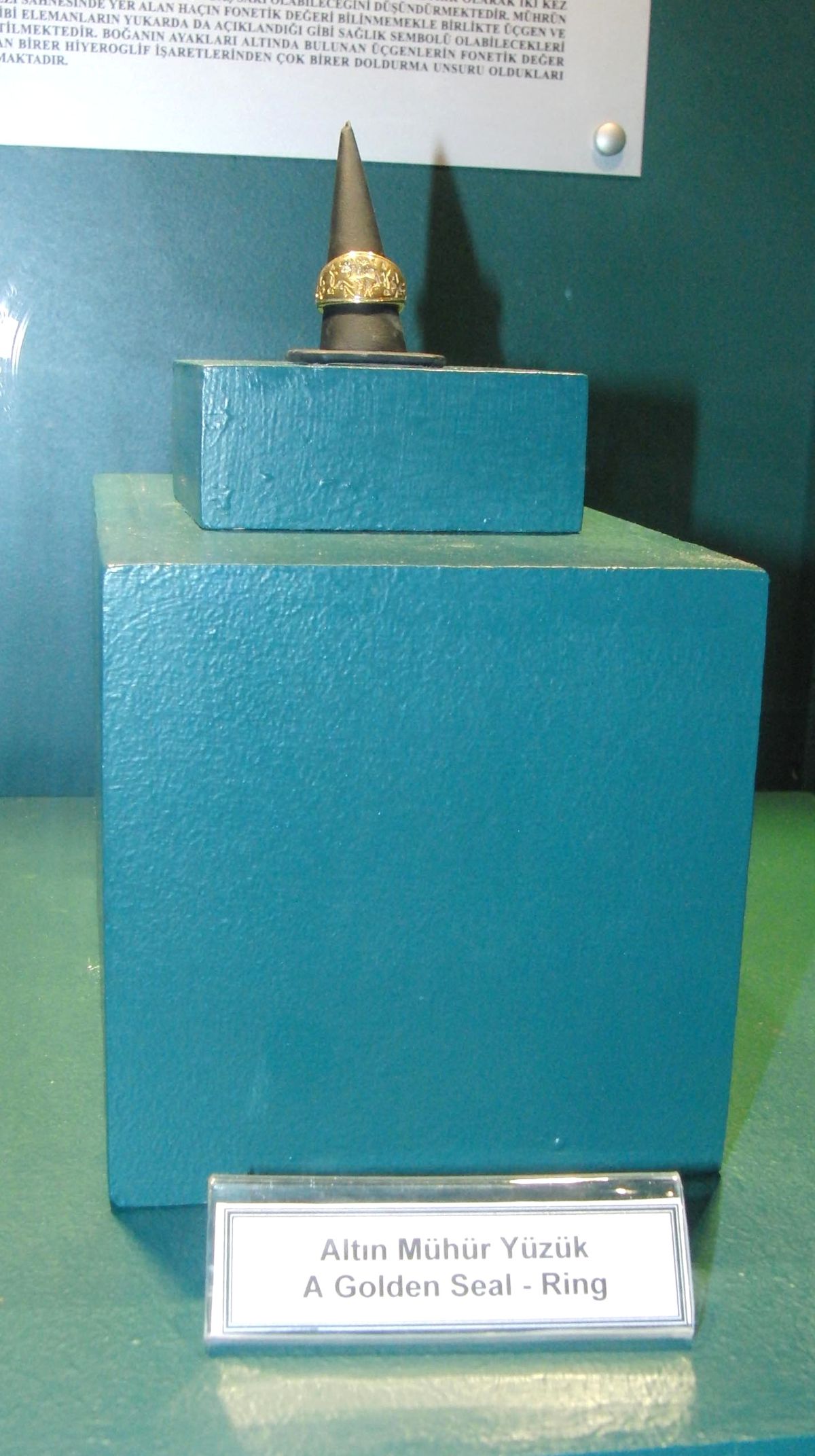 Hititler'den Kalan Altın Yüzük