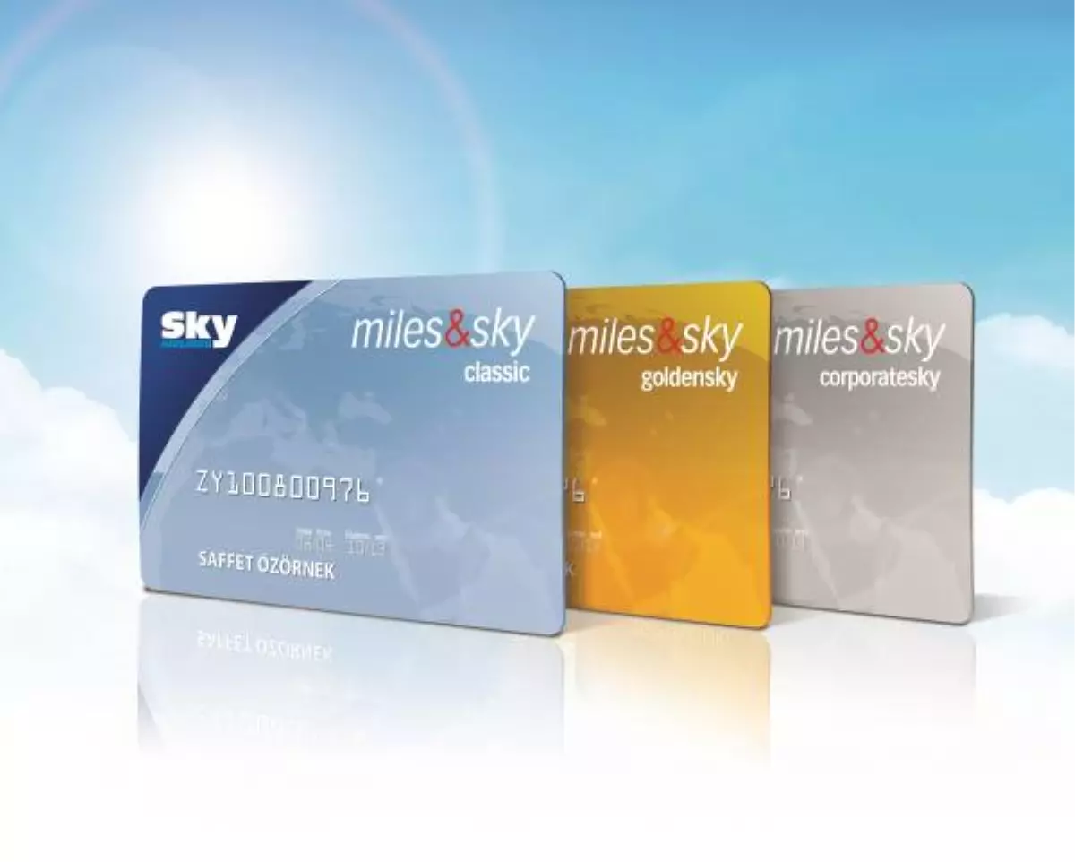 Sky Airlines Yolcularını Şimdi De Miles&Sky İle Gökyüzünde Gülümsetecek 

