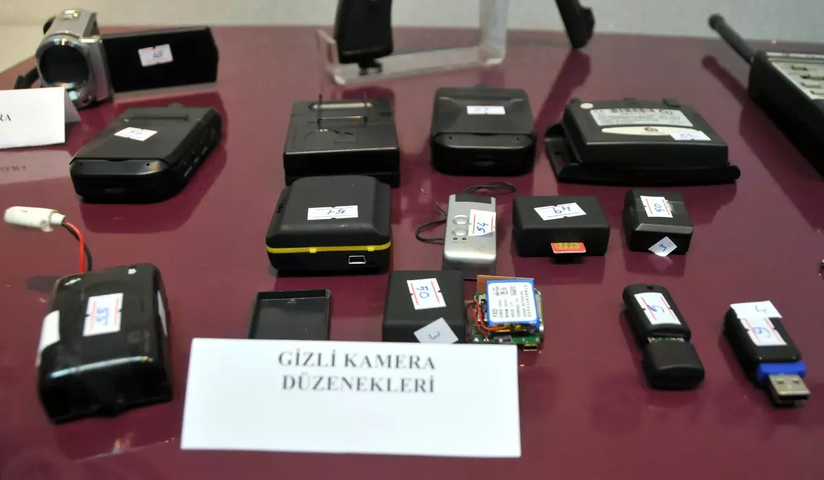 Başkentte Gizli Kamera ve Dinleme Çetesi Çökertildi