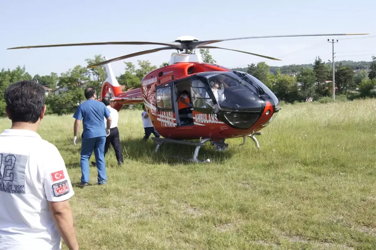 Helikopter Ambulans Hızır Gibi Yetişti