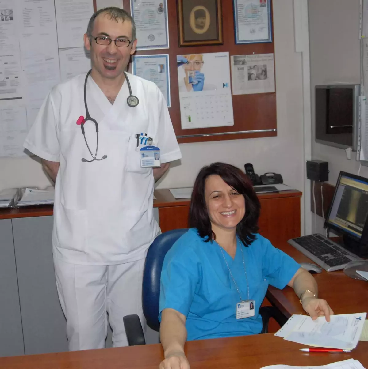 Doktor Ve Hemşire, Kan Verip Hayat Kurtardı