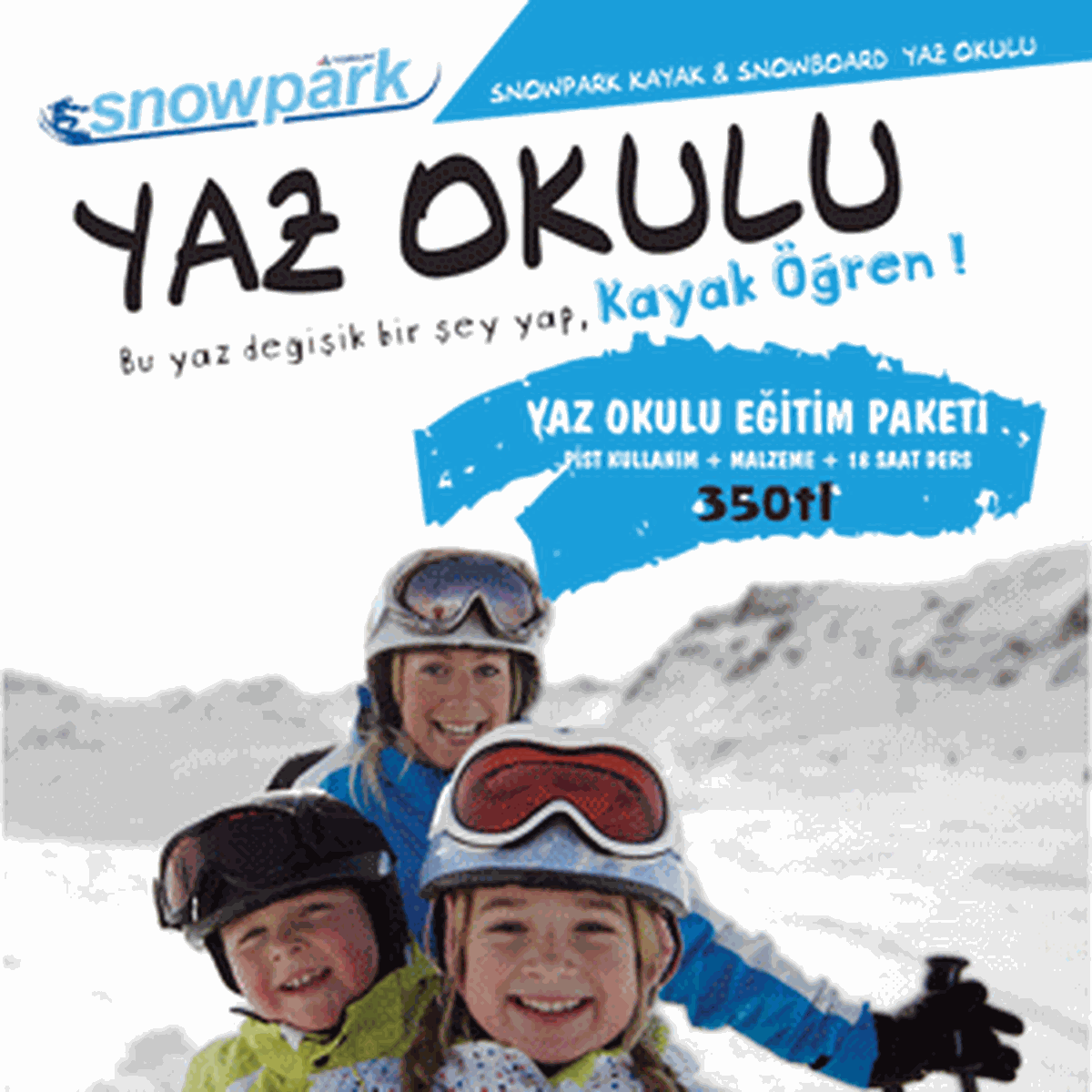 Yaz Sıcağından Bunalanlar Torium Snowpark’ın Yaz Okulunda Serinleyecek