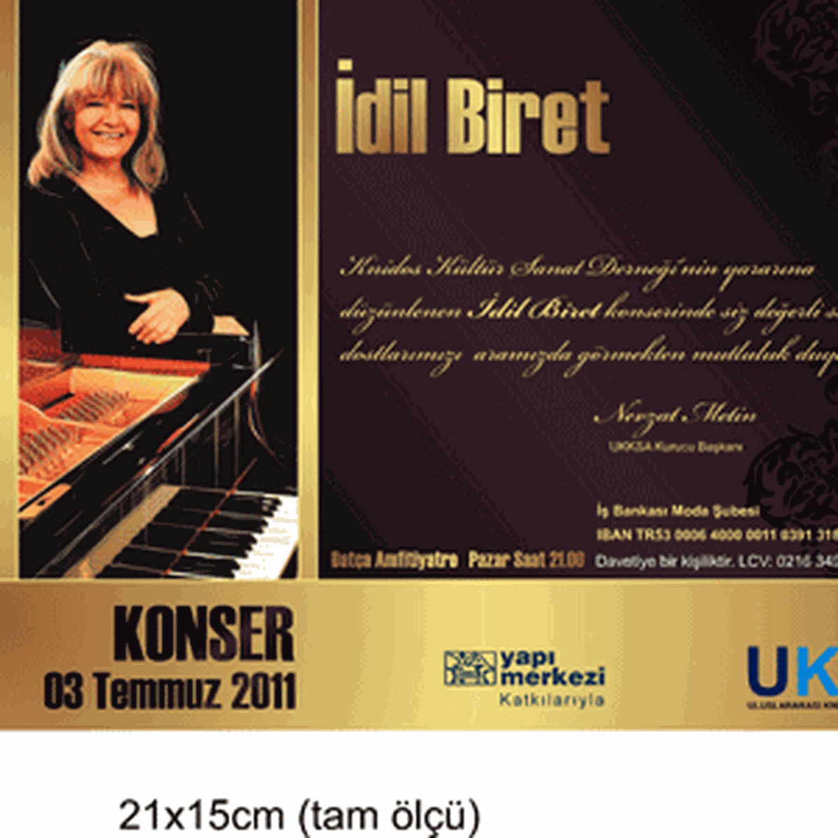İdil Biret Datça'da Konser Verecek