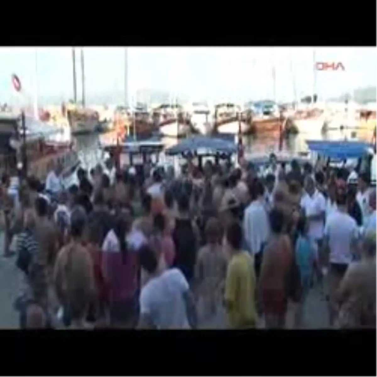 Kaş Yüzme Yarışı Sona Erdi