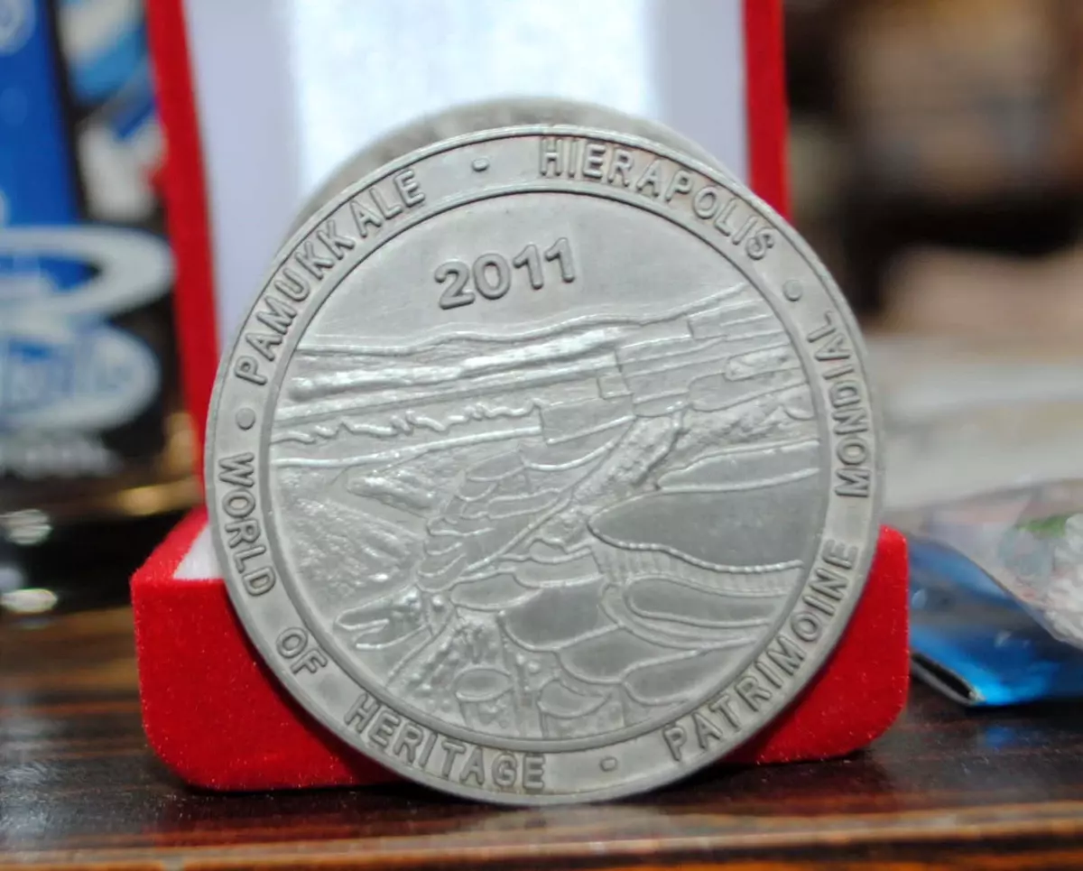 \'Beyaz Cennet\' Pamukkale İçin Özel Para