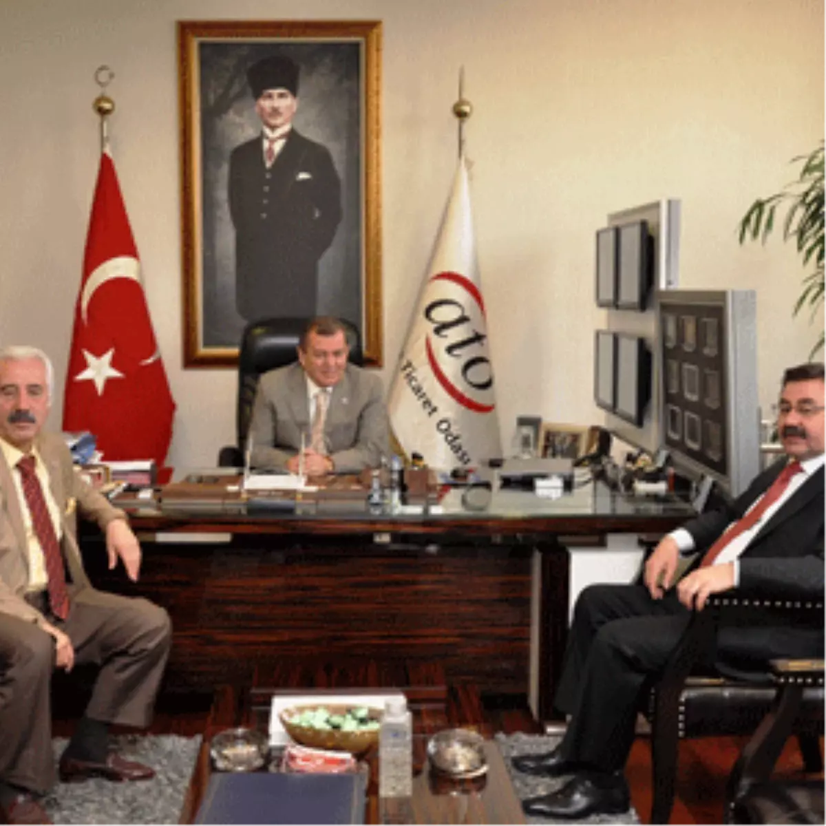 Odabaşından ATO\'ya Ziyaret