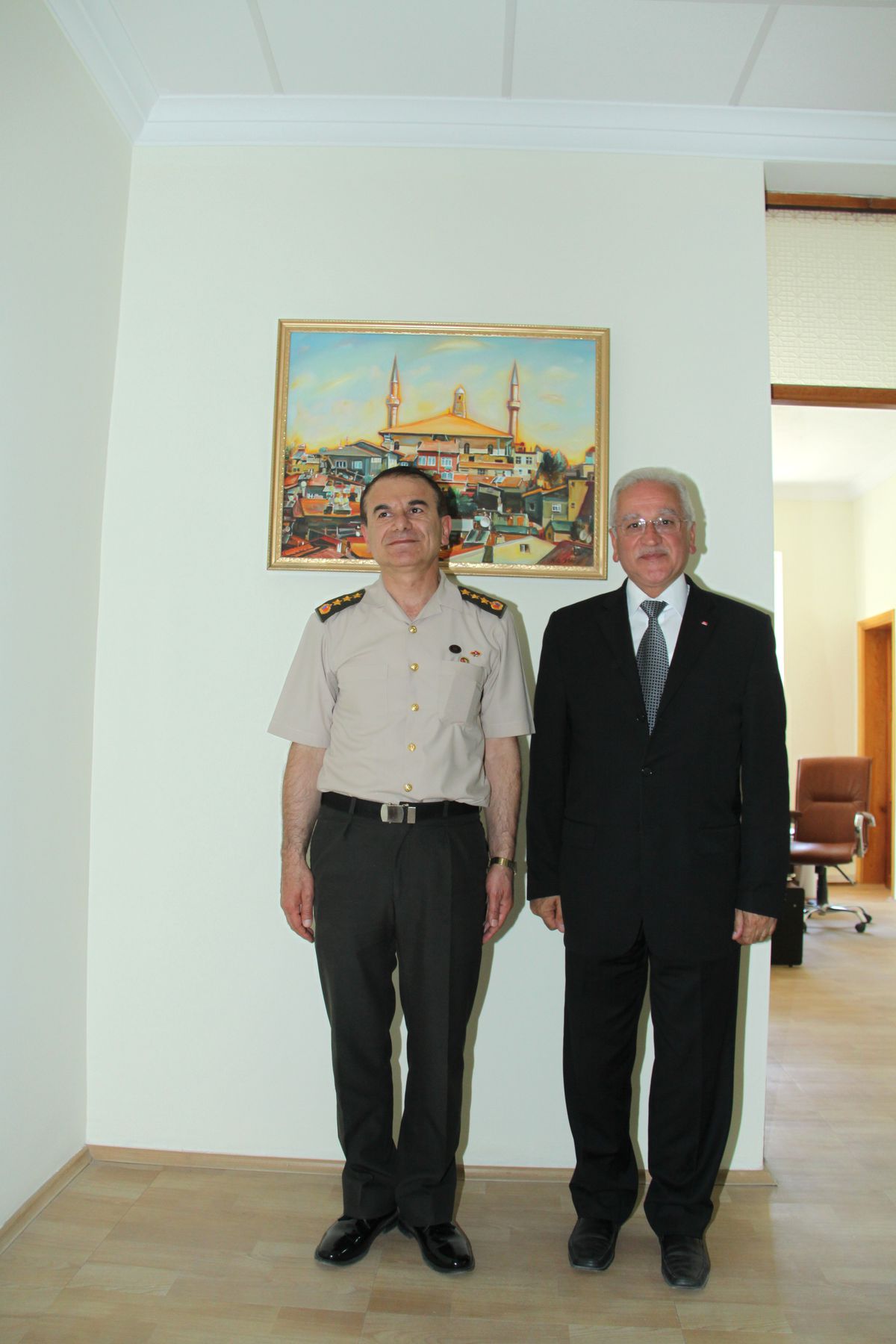 Alay Komutanı Aydın Başkan Akkaya'ya Veda Etti