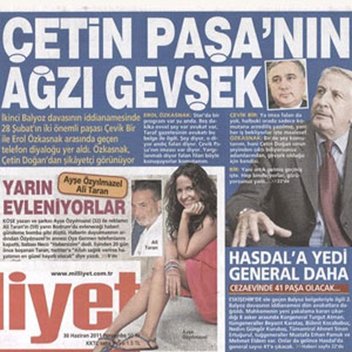 'Çetin Paşa'nın Ağzı Gevşek'
