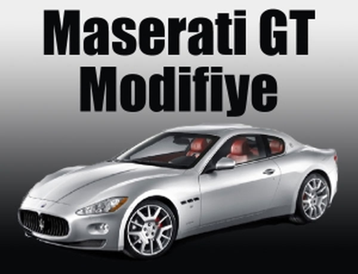 Maserati GT Modifiye Oyunu