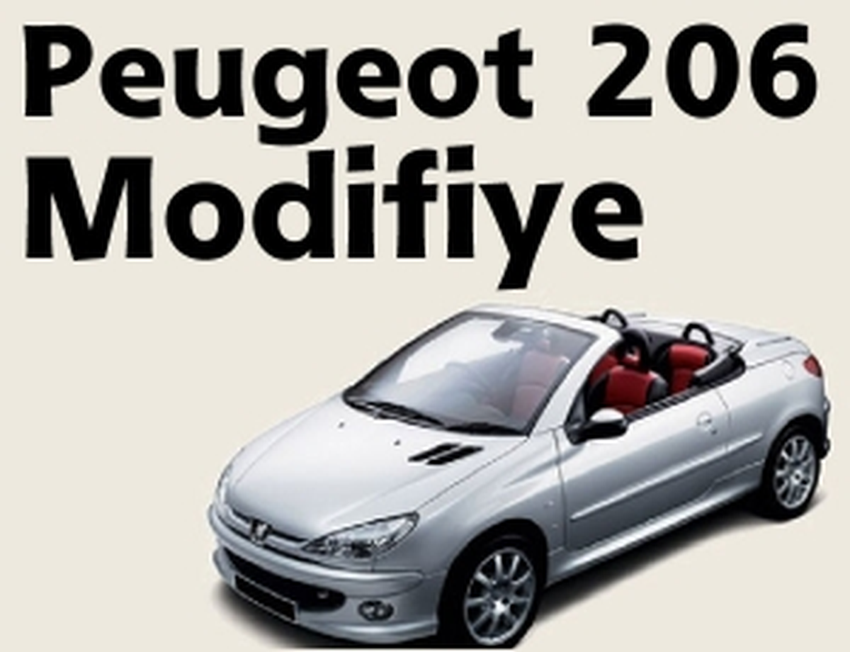 Peugeot 206 Modifiye Oyunu