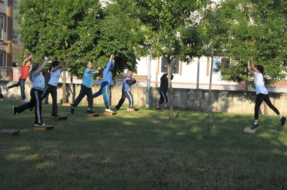 Başkan Aktaş Sabah Sporunda