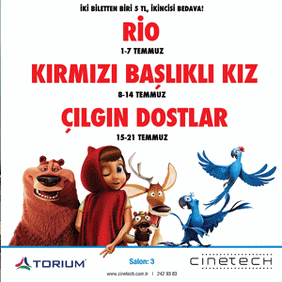 Çocukların Sineması 'Cinetech Minitech' Başladı
