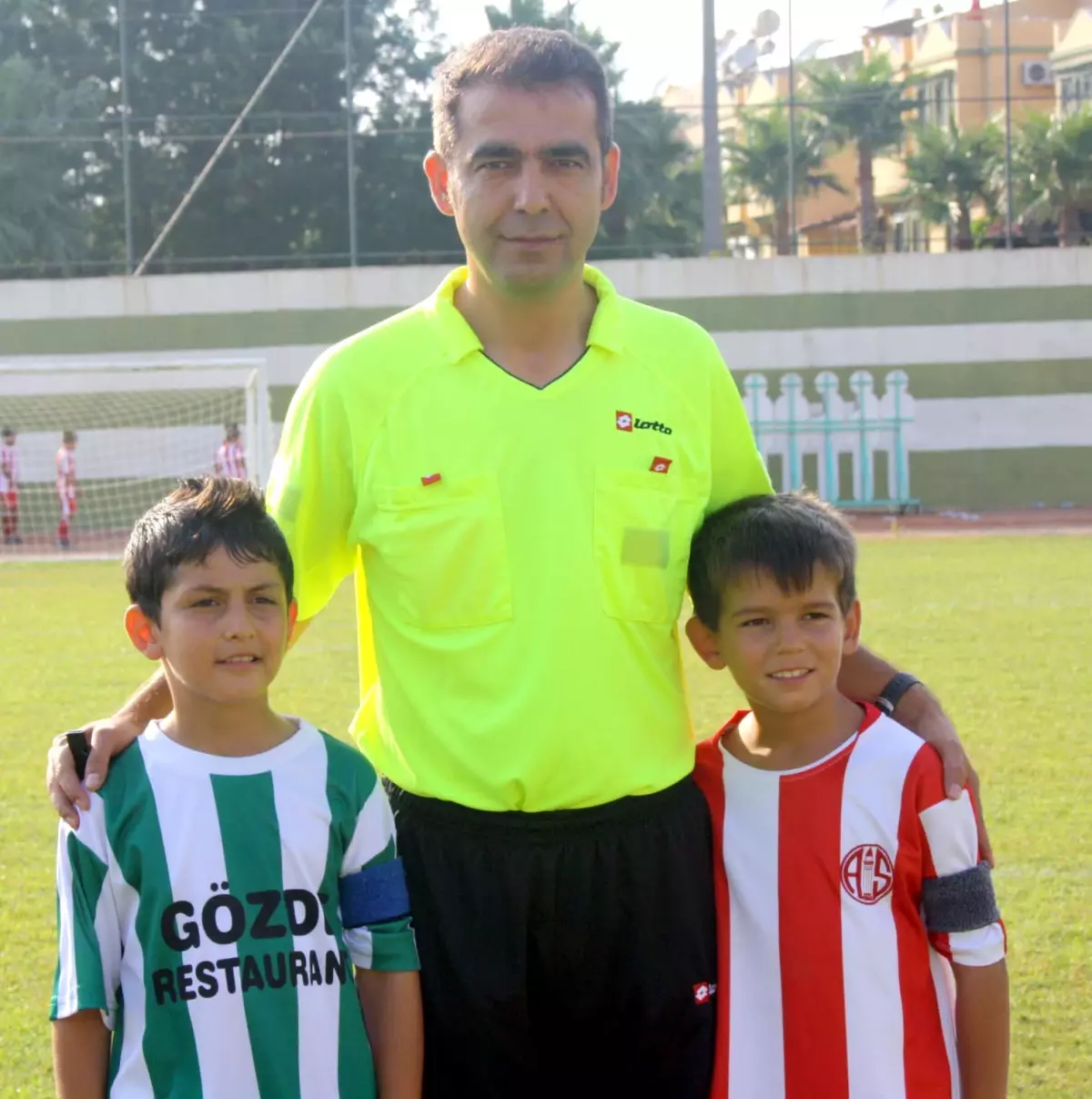 Hakem Kuddusi Müftüoğlu Oğlunun Maçını Yönetti