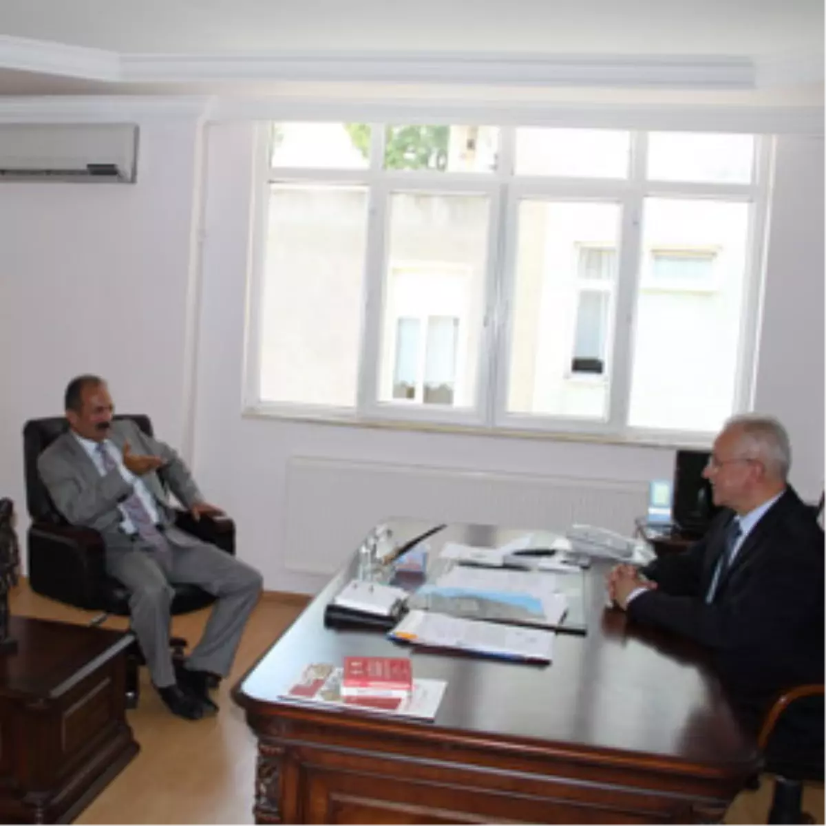 Saatçı\'dan Akkaya\'ya Ziyaret