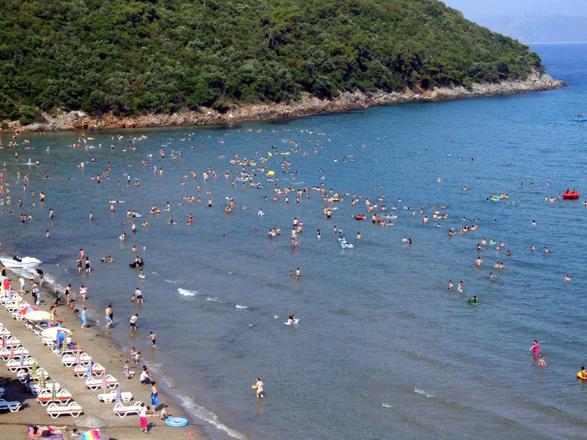 Kuşadası Kavruldu